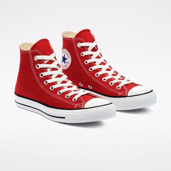 Converse Chuck Taylor All Star Hi-Top Sneakers Red Men’s Size 10.5 - Picture 1 of 11
